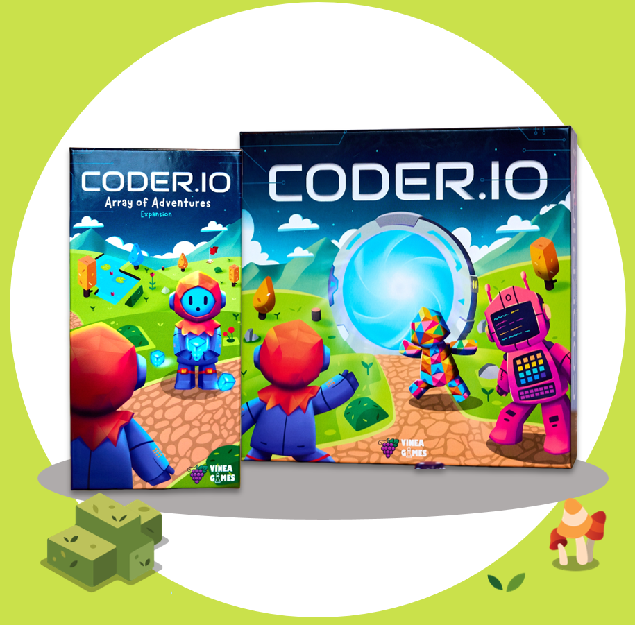 Exp game img CODER.IO - Base + Expansion package