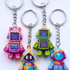 Beeple keychain set / sleutelhangerset