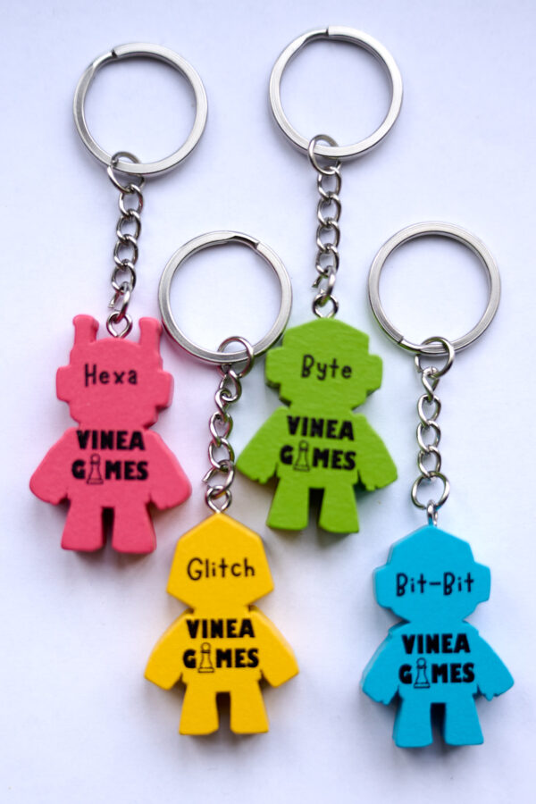 Beeple keychain set / sleutelhangerset