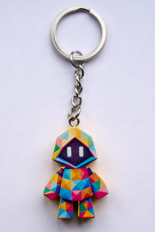 Glitch keychain / sleutelhanger