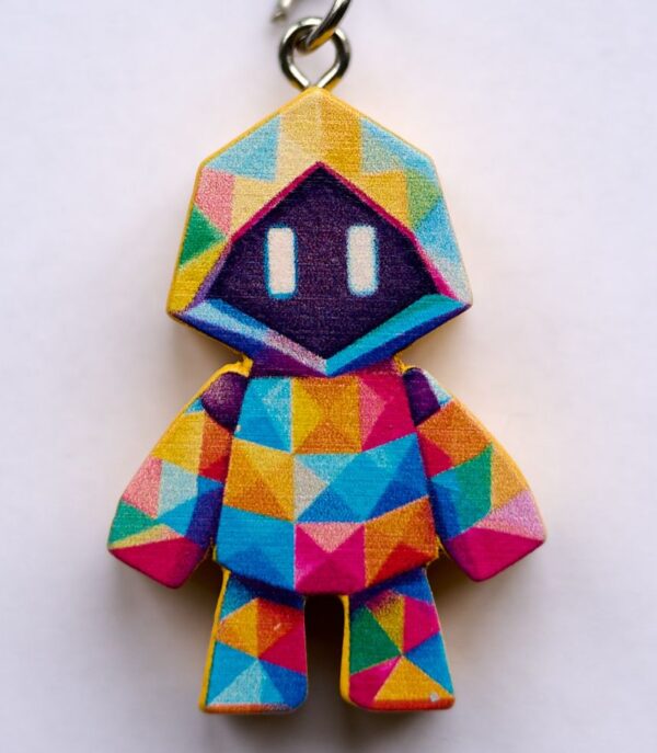 Glitch keychain / sleutelhanger